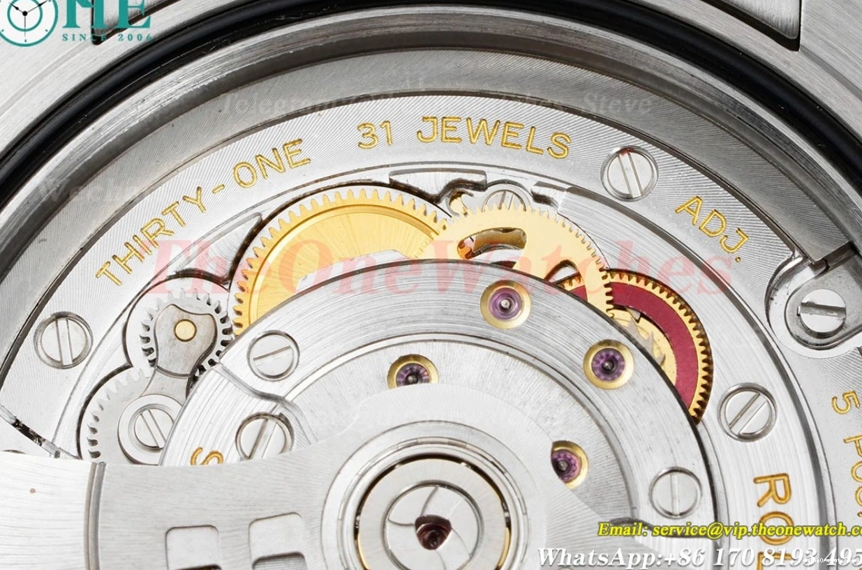 Blk SS VR3235 41MM YG 126333 Jub Datejust Stk GMF 904L 0211